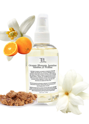 Orange Blossom, Jasmine Sambac, and Praline Body Oil
