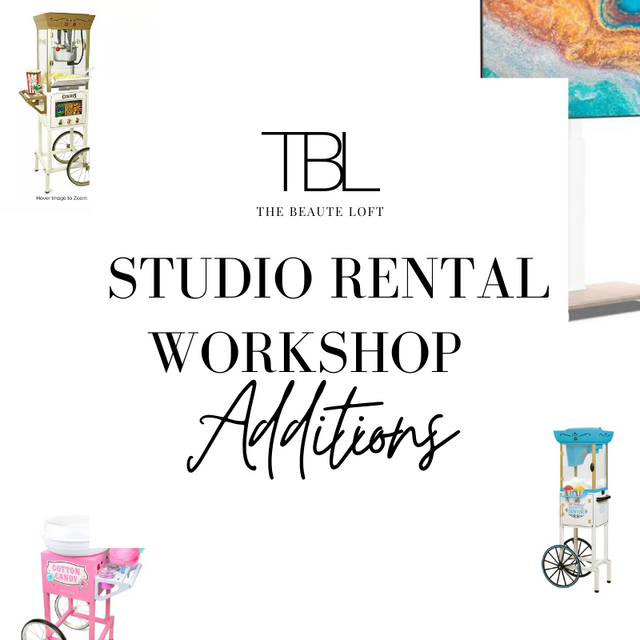 Workshop and Event Rental Additions