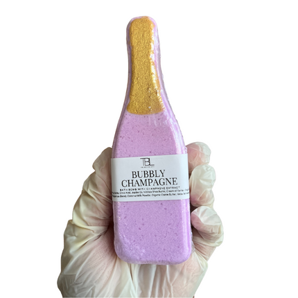Bubbly Champagne Bath Bomb