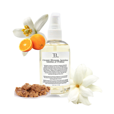 Orange Blossom, Jasmine Sambac, and Praline Body Oil