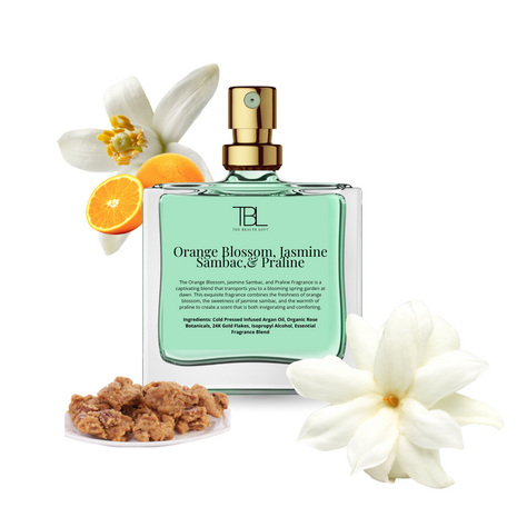 Orange Blossom, Jasmine Sambac, and Praline Perfume