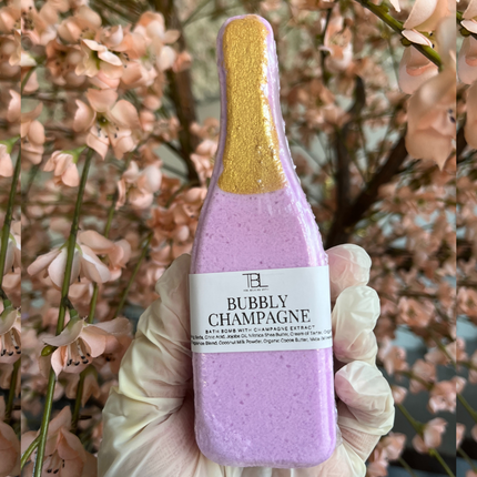 Bubbly Champagne Bath Bomb