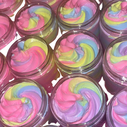 Rainbow Whipped Body Butter Favors