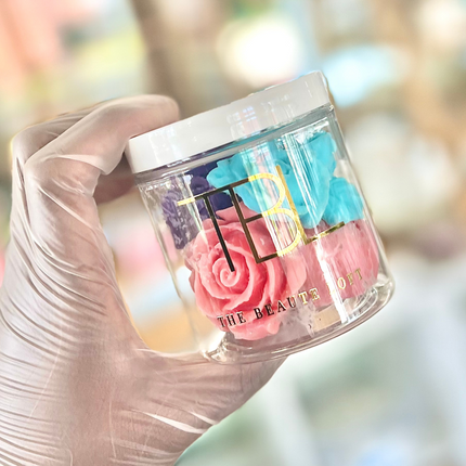 Blooming Florals Mixed Soap Jar - Petite