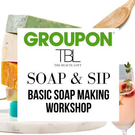 Groupon Sip and Soap Soap Making Workshop