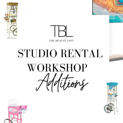 Studio Rental & Workshop Additions