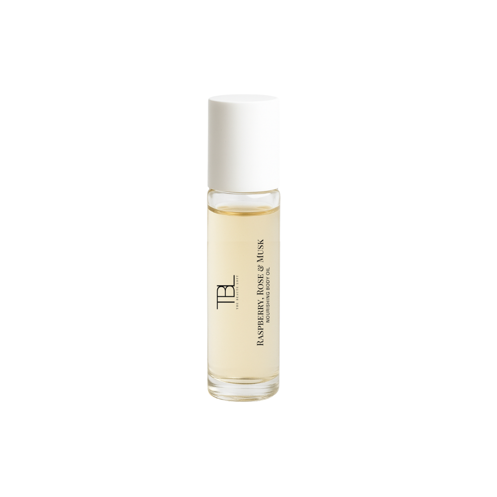 Radiance Body Oil: Lightweight Glow Oil – Raspberry, Rose & Musk (Spring 2026)