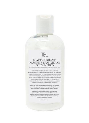 Black Currant, Jasmine & Cashmeran Body Lotion
