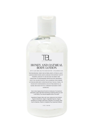 Honey and Oatmeal Body Lotion
