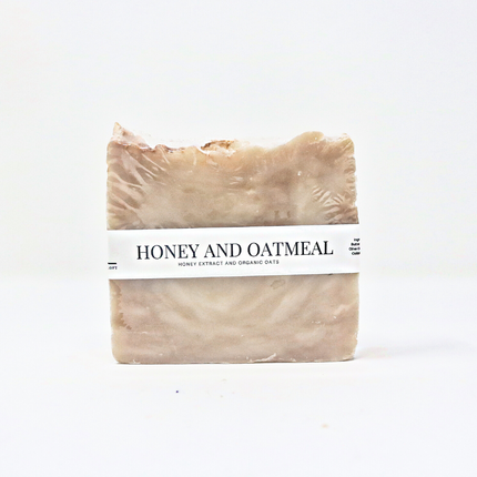 Honey and Oatmeal Shea Butter Cleansing Bar
