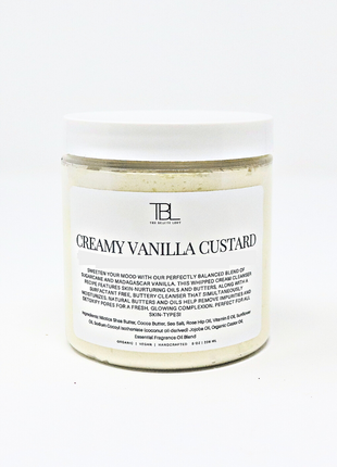 Creamy Vanilla Custard Whipped Body Butter