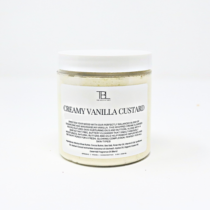 Creamy Vanilla Custard Whipped Body Butter